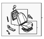 96960056 - : Seat Assembly for Chevrolet: Aveo Image
