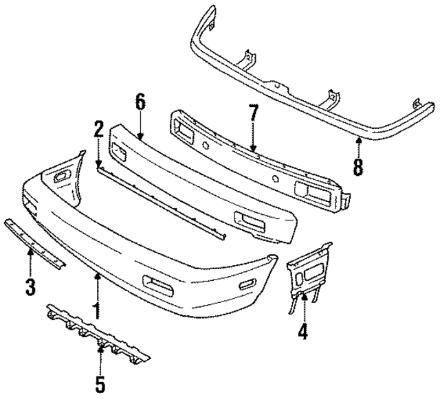 6202265E26 - : Bumper Cover for Nissan Image