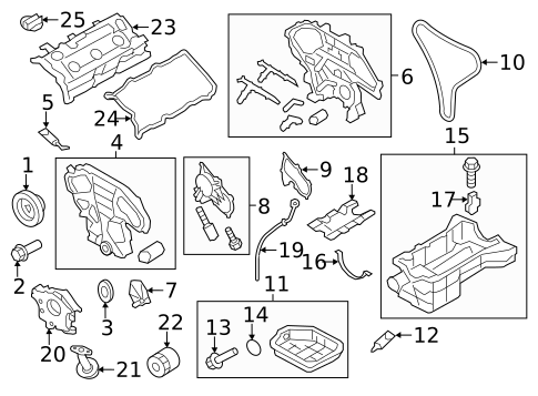 Engine Parts for 2013 Nissan Altima | OEM Parts Online