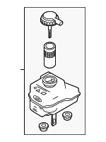 LR124816 - Body: Reservoir for Land Rover: Discovery, Range Rover, Range Rover Sport Image