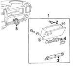 8157277670 - : Latch for Isuzu Image