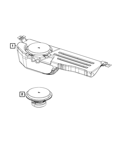 Radio, Antenna, Speakers, DVD, and Video systems for 2019 Ram 1500 Classic #8