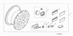 8W18TA010103 - Accessory Components: PLACARD SPEC, USA for Honda Image