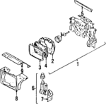 84984GA000 - : Protector for Subaru Image