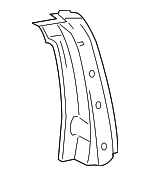 6152604030 - Body: Lock Pillar Reinforced for Toyota: Tacoma Image