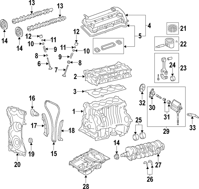 ZZC012421A - : Camshaft for Mazda: 3, Tribute Image