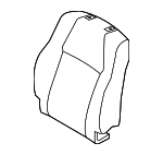 7150535040 - Body: Seat Back Pad for Toyota: 4Runner Image