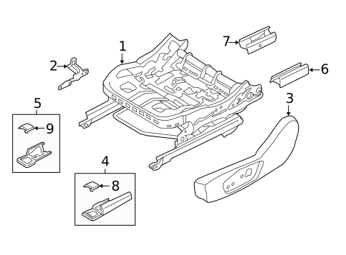 Tracks & Components for 2017 Ford Fusion #3