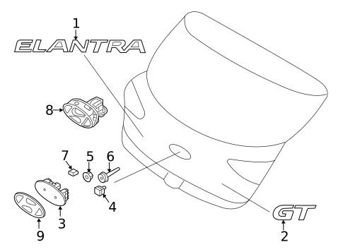 Parking Aid for 2017 Hyundai Elantra GT #0