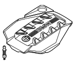 11149847158 - Engine: Engine Cover for BMW Image