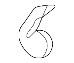 99656193500 - Body: Filler for Porsche: 911 Image