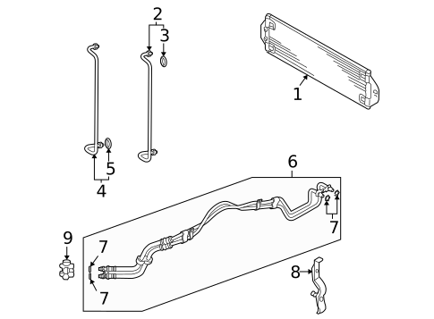 Radiators, Coolers & Related Components for 2010 Porsche Cayenne #0