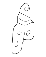 MR313665 - Body: Upper Hinge for Mitsubishi Image