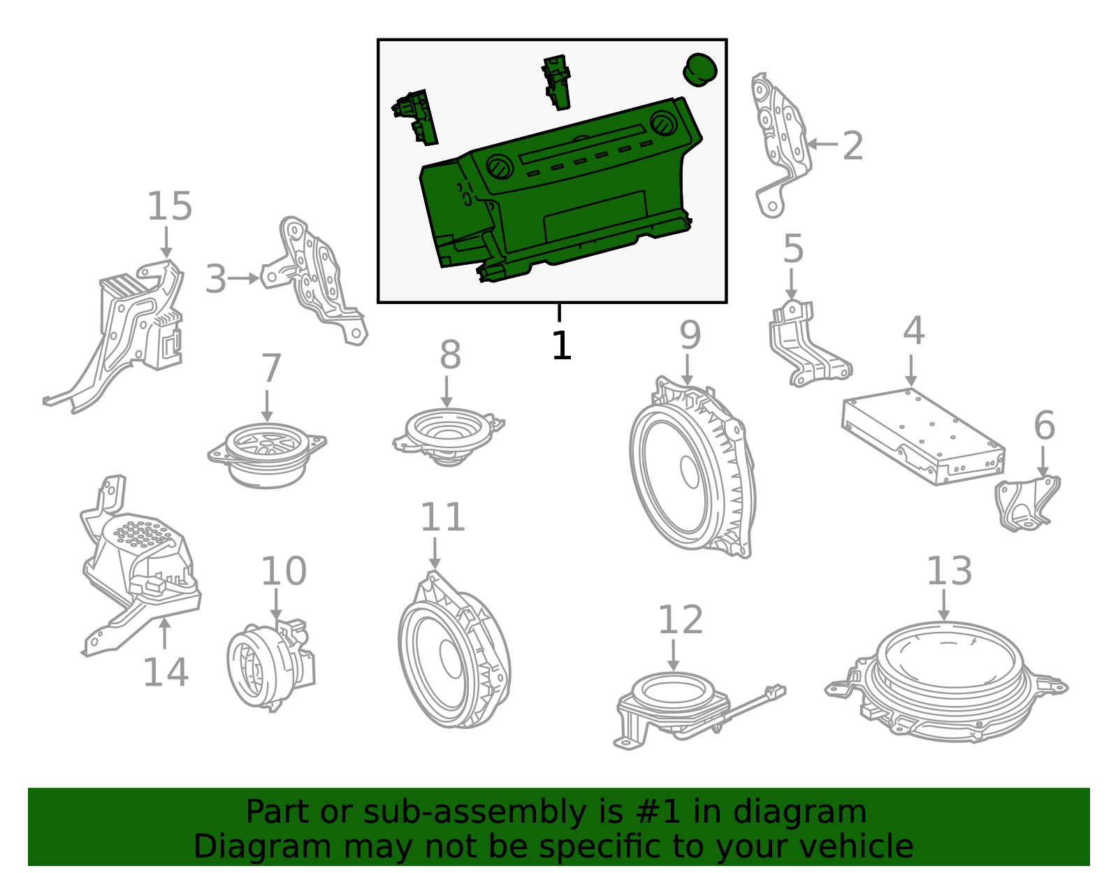 2019-2020 Lexus Radio Control Unit 86140-24460 | OEM Parts Online
