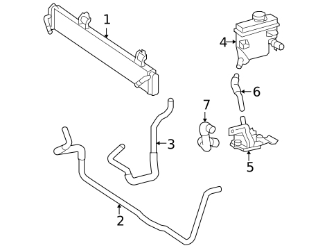 Inverter Cooling Components for 2009 Toyota Camry #0