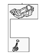 11138580124 - Engine: Oil Pan for BMW: 230i xDrive, 330e, 330e xDrive, 330i, 330i xDrive, 430i, 430i xDrive, 430i xDrive Gran Coupe, 530e, 530e xDrive, 530i, 530i xDrive, 540i, 740e xDrive, X3, X4 Image
