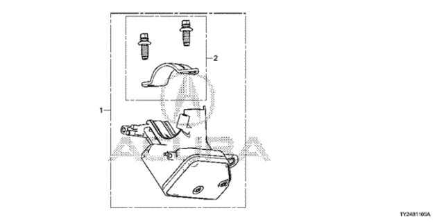 Key Cylinder Components for 2017 Acura RLX #0