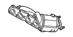 285102BEF1 - Exhaust: Mnfd W/Converter for Kia: Rio, Soul Image