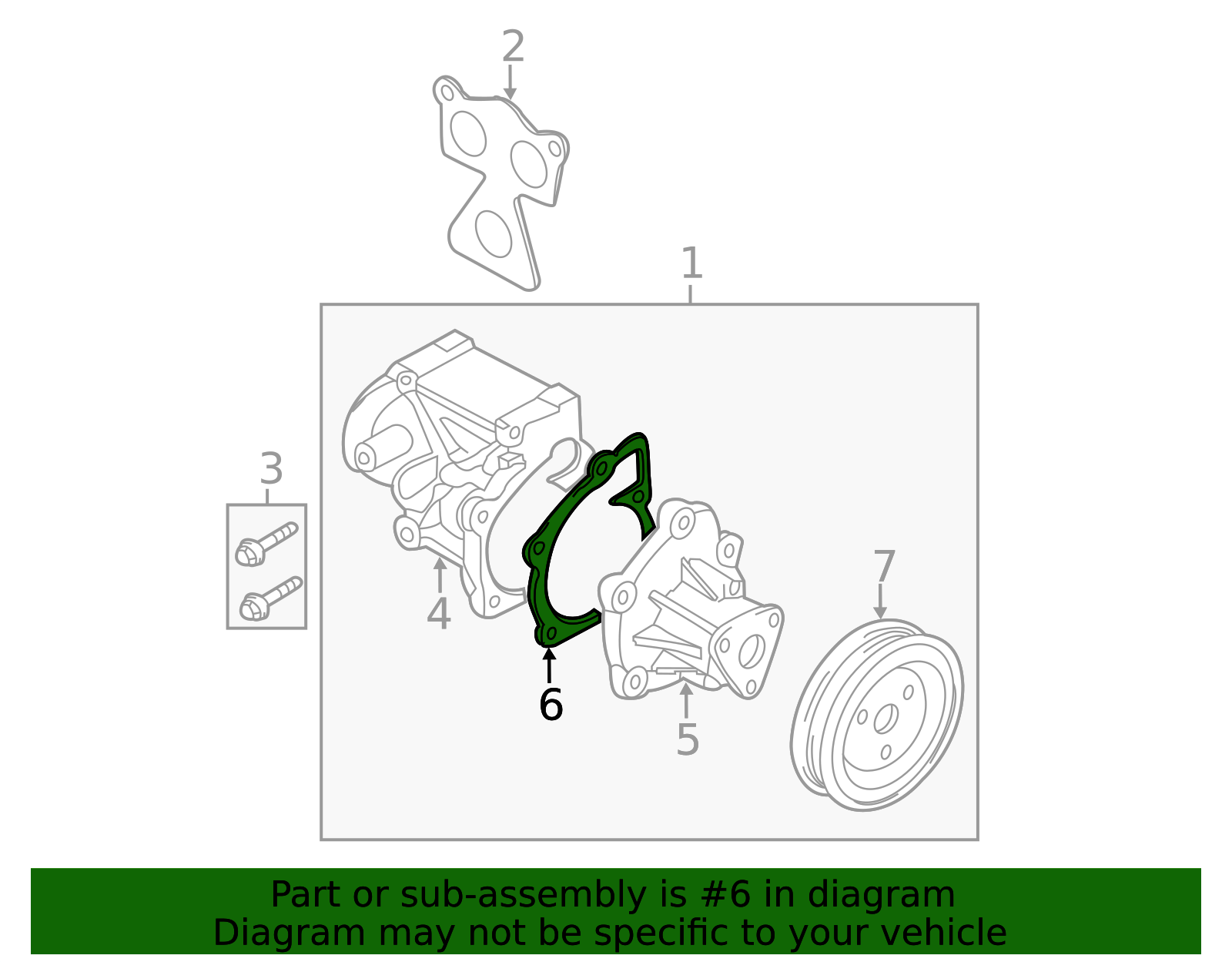 25124 Hyundai - 25124-2G500 - Gasket - 2010-2016 Hyundai | OEM Hyundai Parts ...
