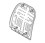 88131C2000PPB - Body: Seat Back Panel for Hyundai Image