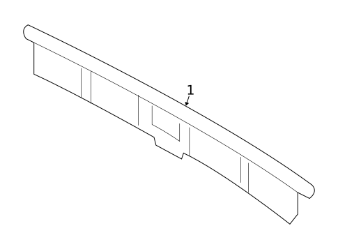 High Mounted Stop Lamp for 2009 Mini Cooper #1