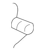 88971415 - Body: Release Handle Spring for Pontiac: Vibe Image