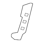 56052064AE - Body: Side Bracket for Dodge: Nitro | Jeep: Liberty Image