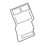 1SQ391ZAAB - Body: Center Bezel for Jeep: Liberty Image