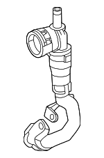 1392004102 - Cooling System: Return Hose for Mercedes-Benz Image
