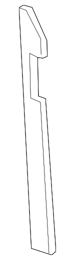 96805219 - Cooling System: Side Air Baffle for Saturn: Vue Image