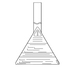 8E0010352P - Body: Air Bag Information Label for Audi Image