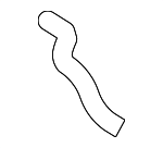 21501CH000 - Cooling System: Upper Hose for Nissan: Versa Image image