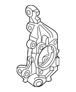 4787958AA - Suspension: Knuckle for Fiat: 500X | Jeep: Cherokee, Compass, Renegade Image