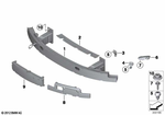 51117188401 - : Bracket Exterior for BMW Image