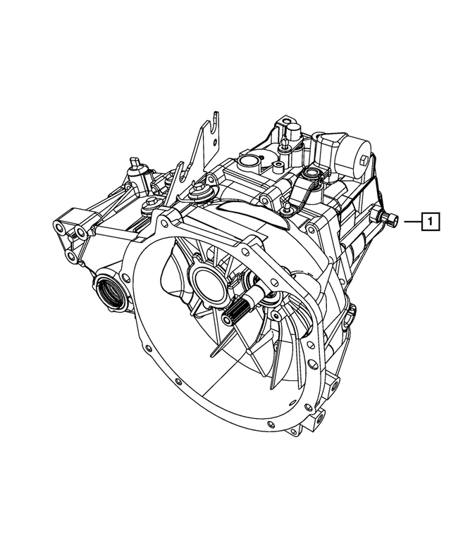 5163420AC - T355; 5-Speed; Manual Transaxle: Back Up Lamp Switch for Mopar Image