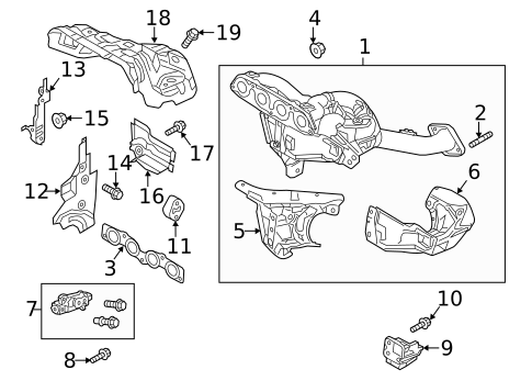 Exhaust Manifold for 2017 Mazda CX-5 #0