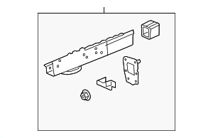 2018-2024 GM Passenger Side Underbody Rear Side Rail 84242580 GM ...