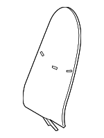 99152155100 - Body: Seat Back Reinforcement Plate for Porsche Image