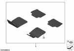 51472153328 - Retrofitting / Conversion / Accessories: Footmat Update for BMW: X5 3.0i, X5 4.4i, X5 4.6is, X5 4.8is Image image