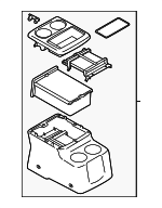 969101JA6A - : Console Body for Nissan Image