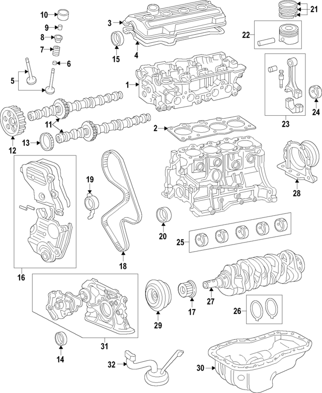 1350274030 - : Engine Camshaft for Toyota Image