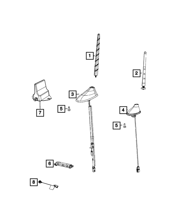 6034939 - Electrical: Hex Head Screw for Mopar Image