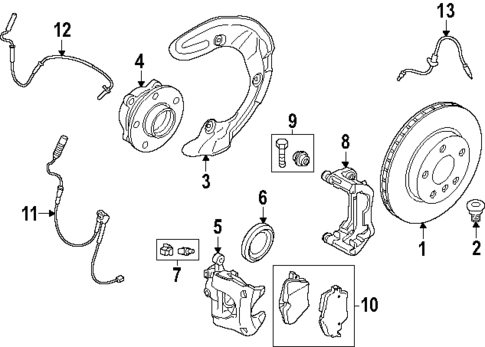 Front Brakes for 2025 BMW 228 xDrive Gran Coupe #0