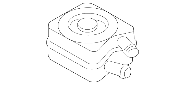 Uro Parts Radiatore Olio (oil Cooler) 068 117 021B – Montaggio Diretto, Materiali Di Alta Qualità