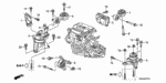 90160SVBA00 - Body/Air Conditioning: BOLT, FLANGE (14X47) for Honda Image