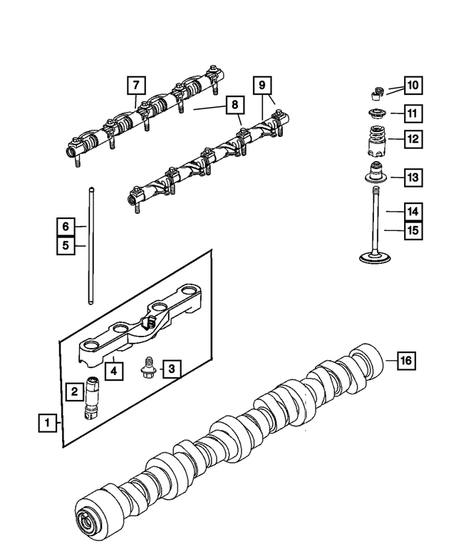 6509208AA - Engine 5.7L Eight Cylinder: Hex Flange Head Bolt, Mounting for Mopar Image image