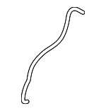289351U600 - Body: Washer Hose for Nissan: Cube Image