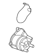 30102P2MA01 - : Distributor Cap for Honda: Accord, Civic, Odyssey Image
