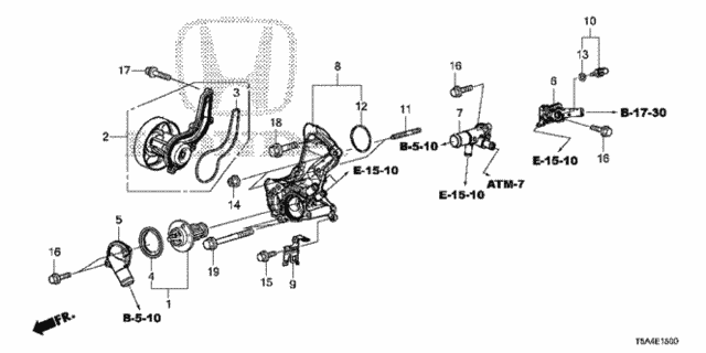 Water Pump for 2016 Honda Fit #0