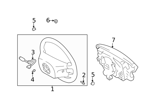 Steering Wheel & Trim for 2006 Toyota Tundra #0
